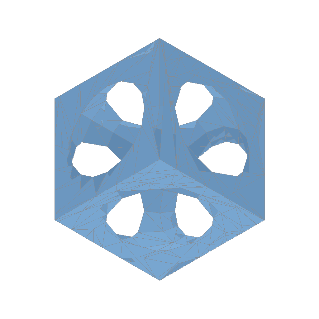 Example CSG output