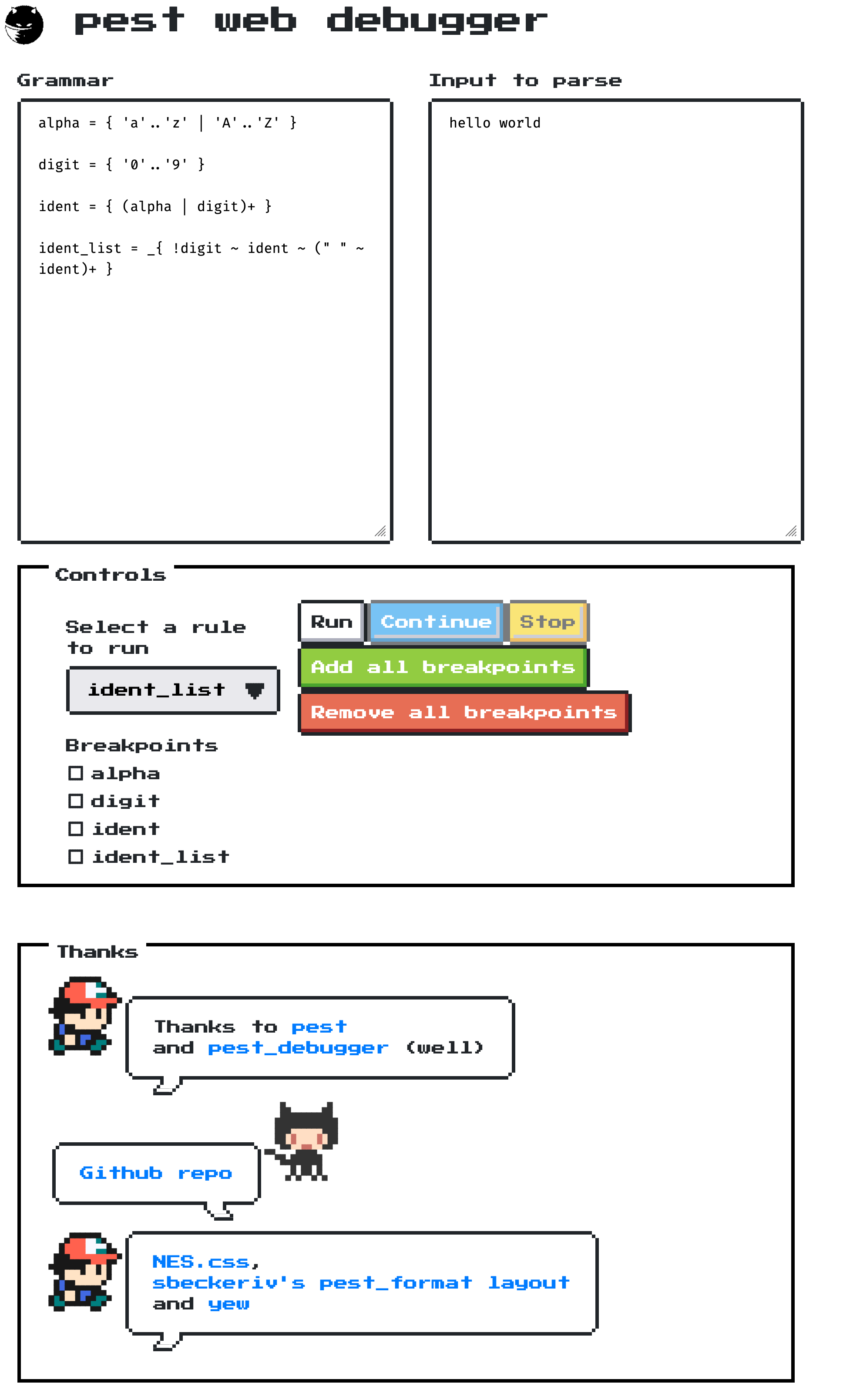 Image of debugger