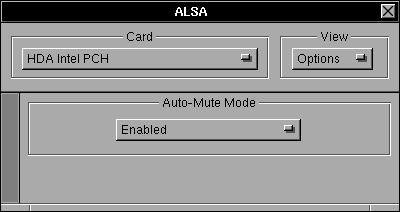 ALSA Mixer