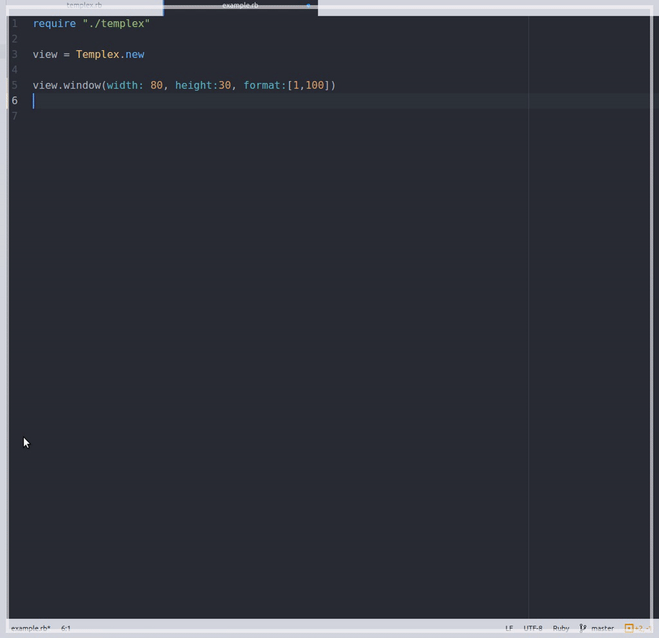 line method example