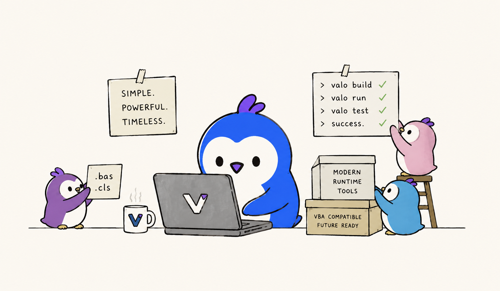 Building with Valo