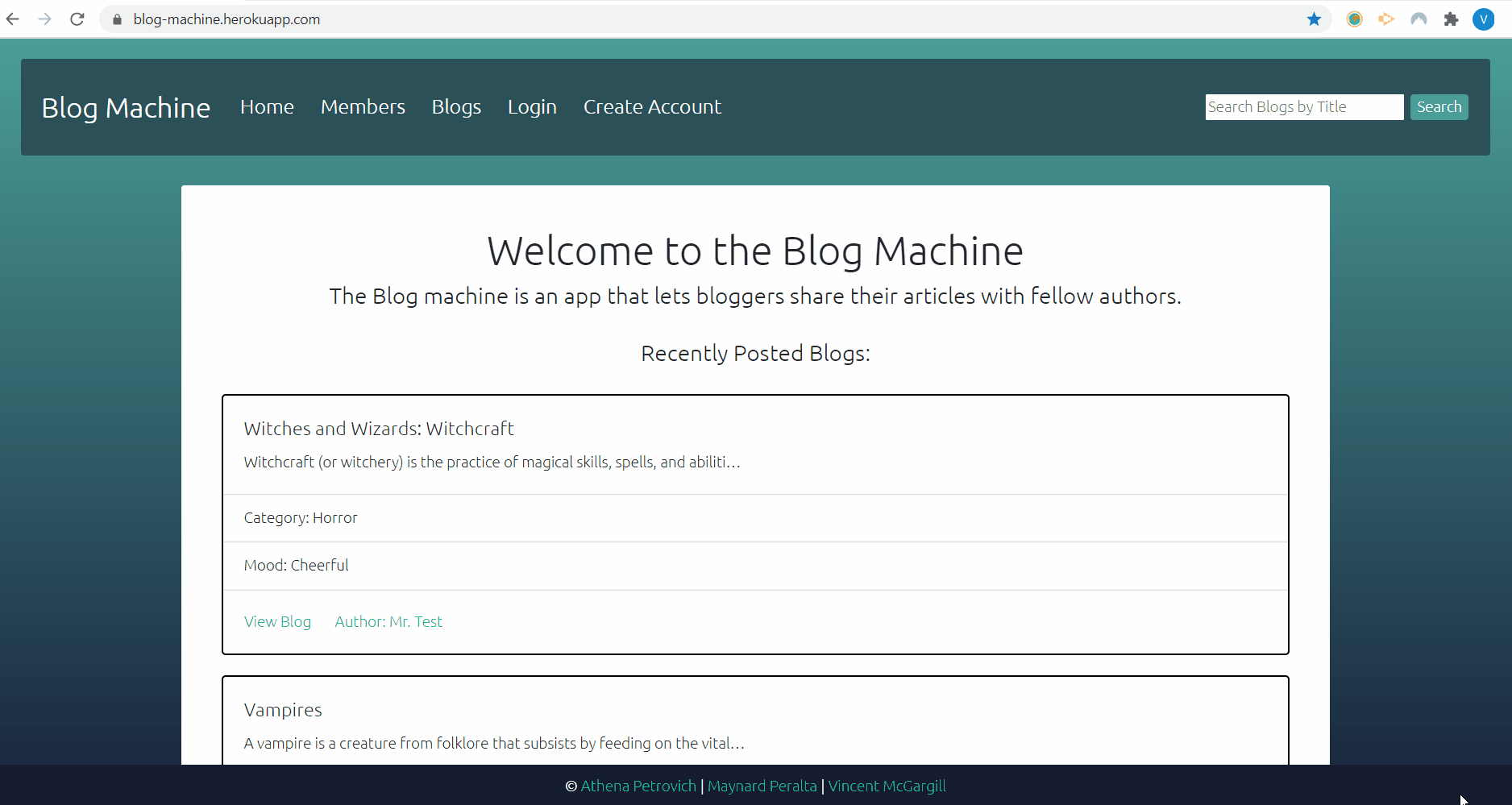 BlogMachine