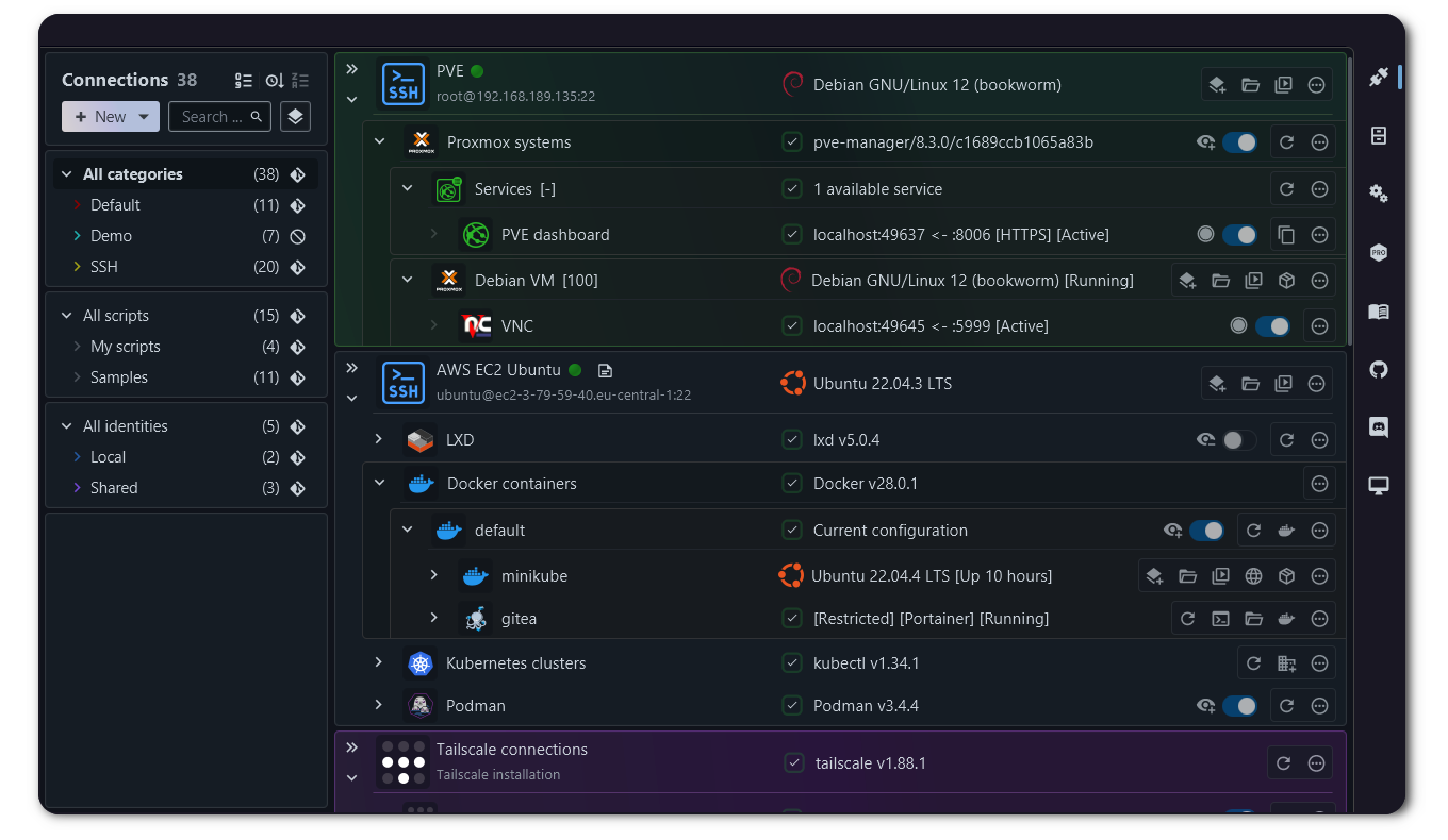 Connection hub