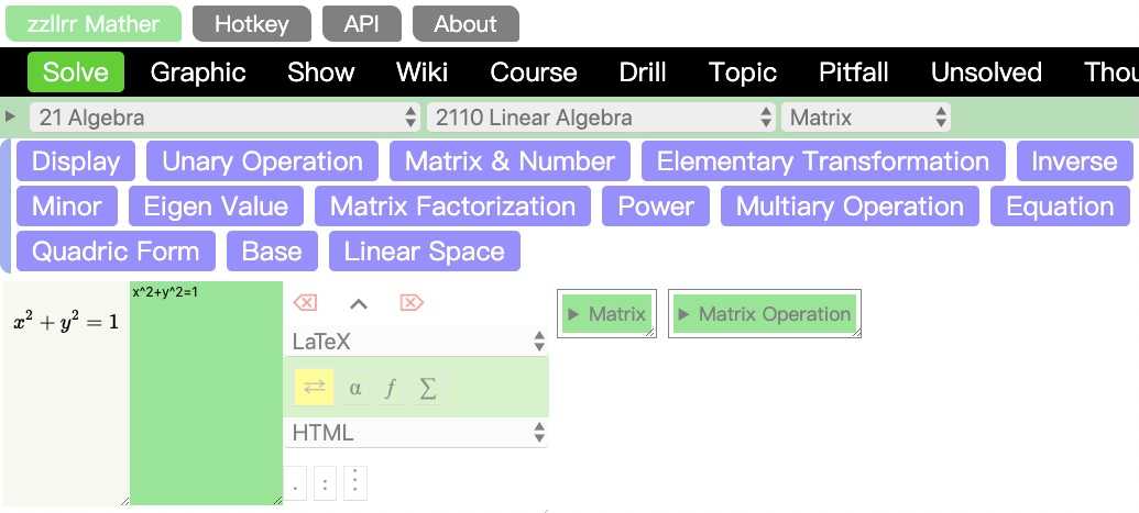 zzllrr Mather Demo Version Screenshot