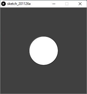 circle in center