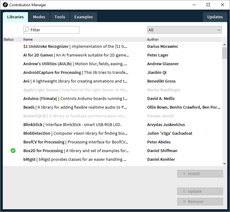 Contribution Manager