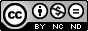 Attribution-Noncommercial-No Derivative Works 3.0 Unported