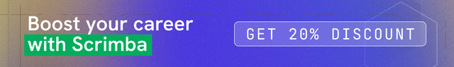 20% Discount off Scrimba