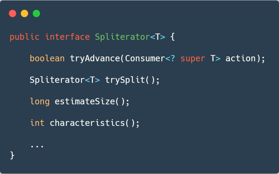 spliterator