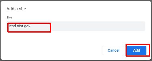 Google Chrome Setting - security