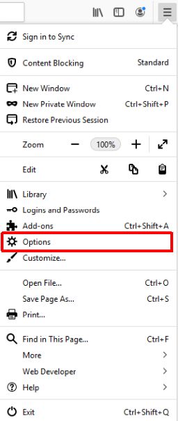 firefox Setting