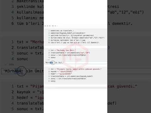 maketrans-translate