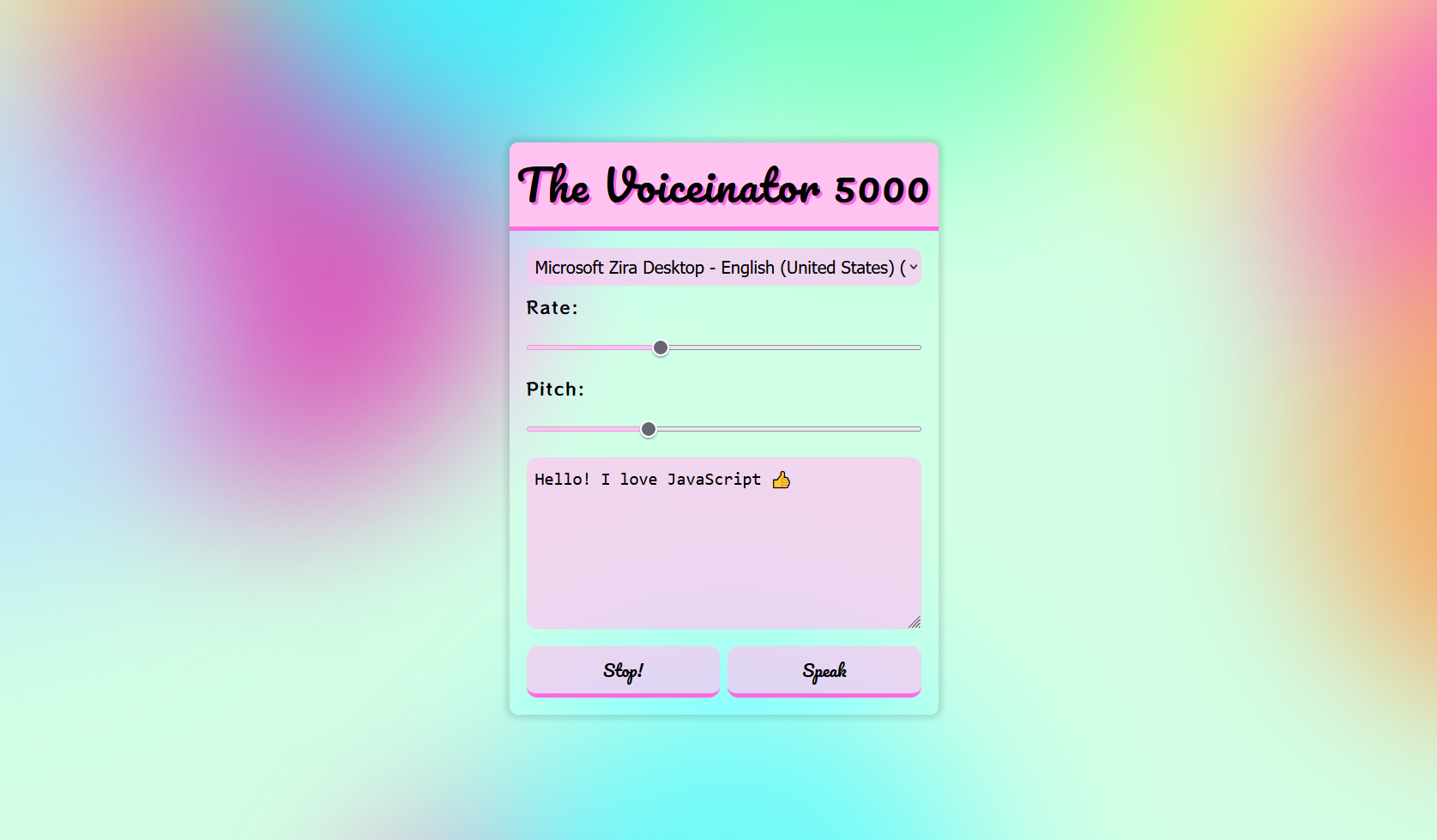 #23 Speech Synthesis