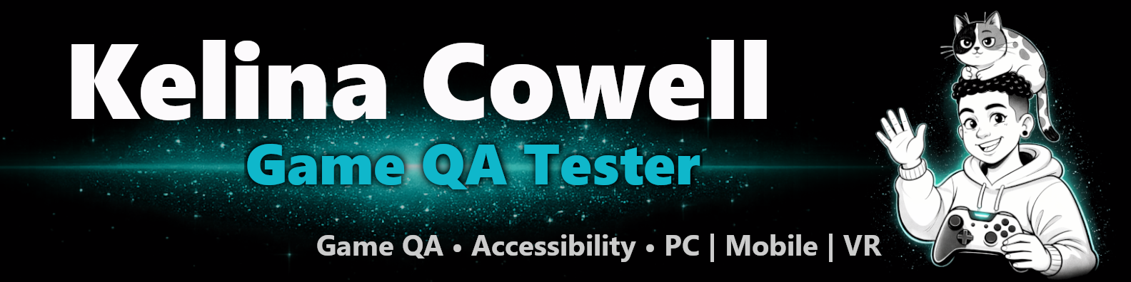 Kelina Cowell – Games QA Tester UK