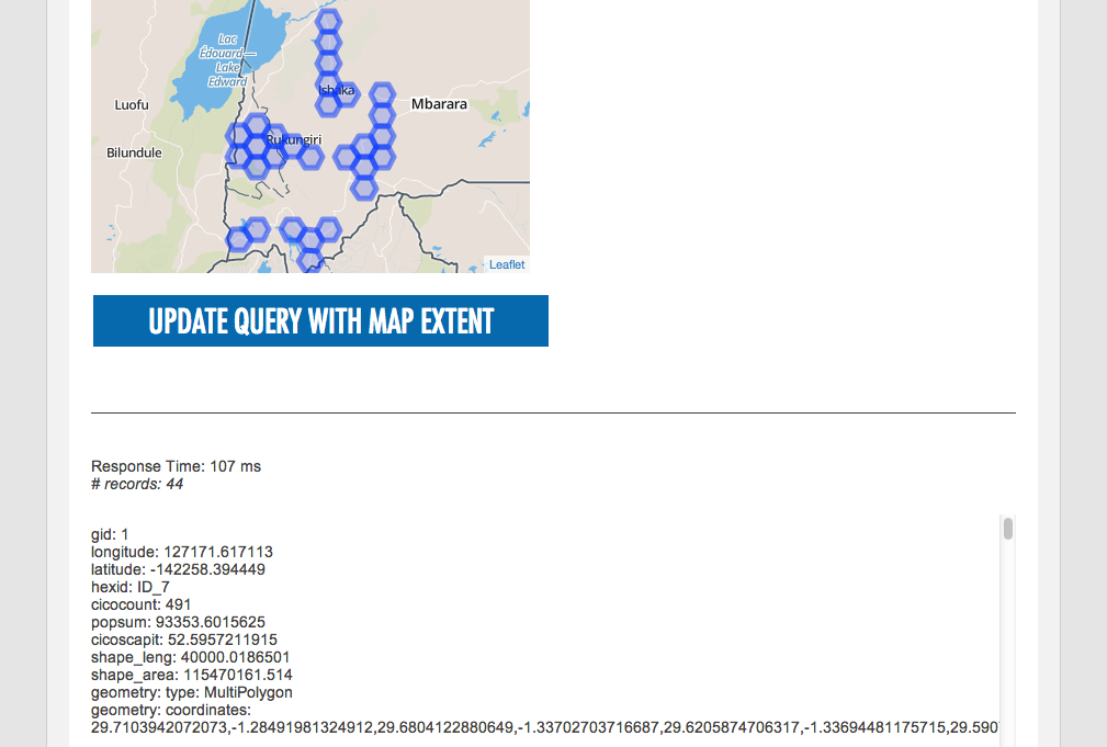 Query Endpoint Results alt text