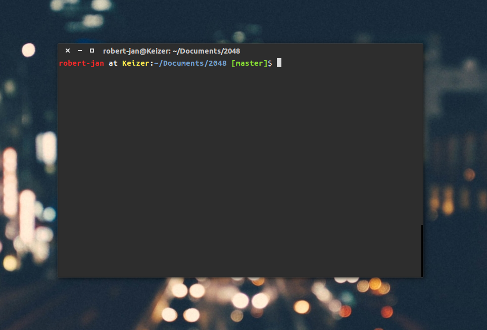my terminal :D