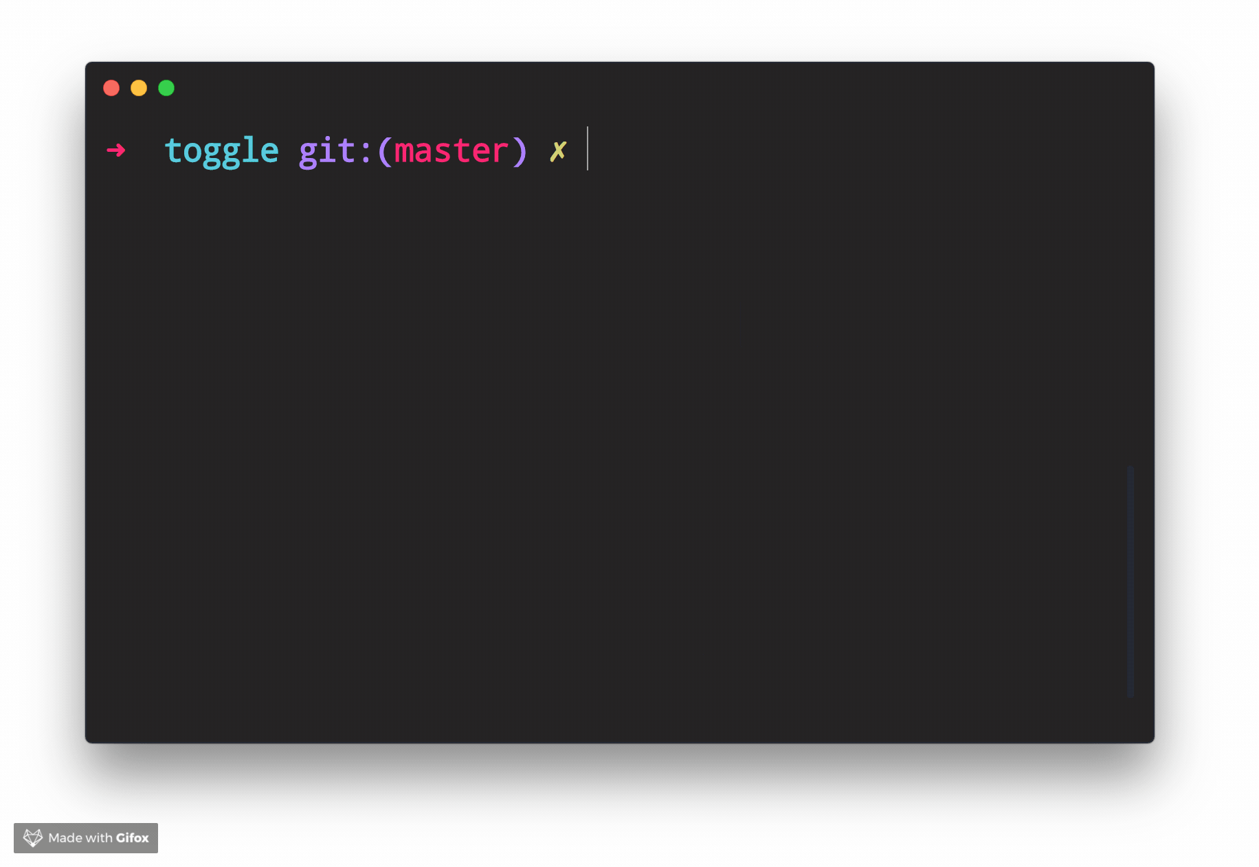 Enquirer Toggle Prompt