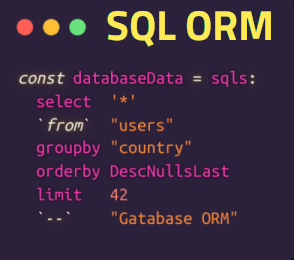 Connection-Pooling Compile-Time Async SQL ORM for Postgres and SQLite