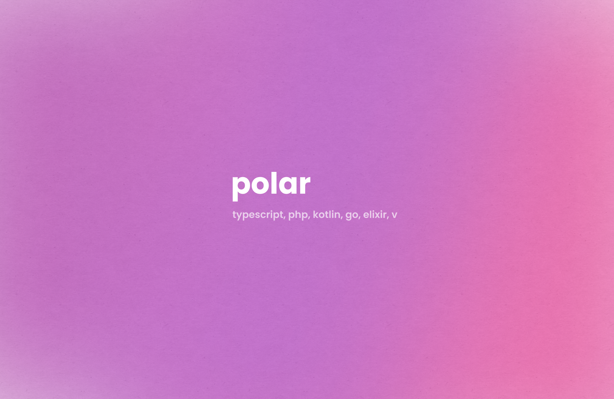 polar