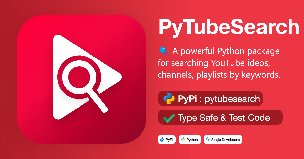 PyTubeSearch