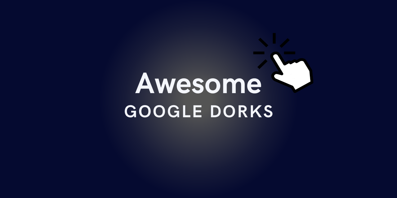 awesome-google-dorks