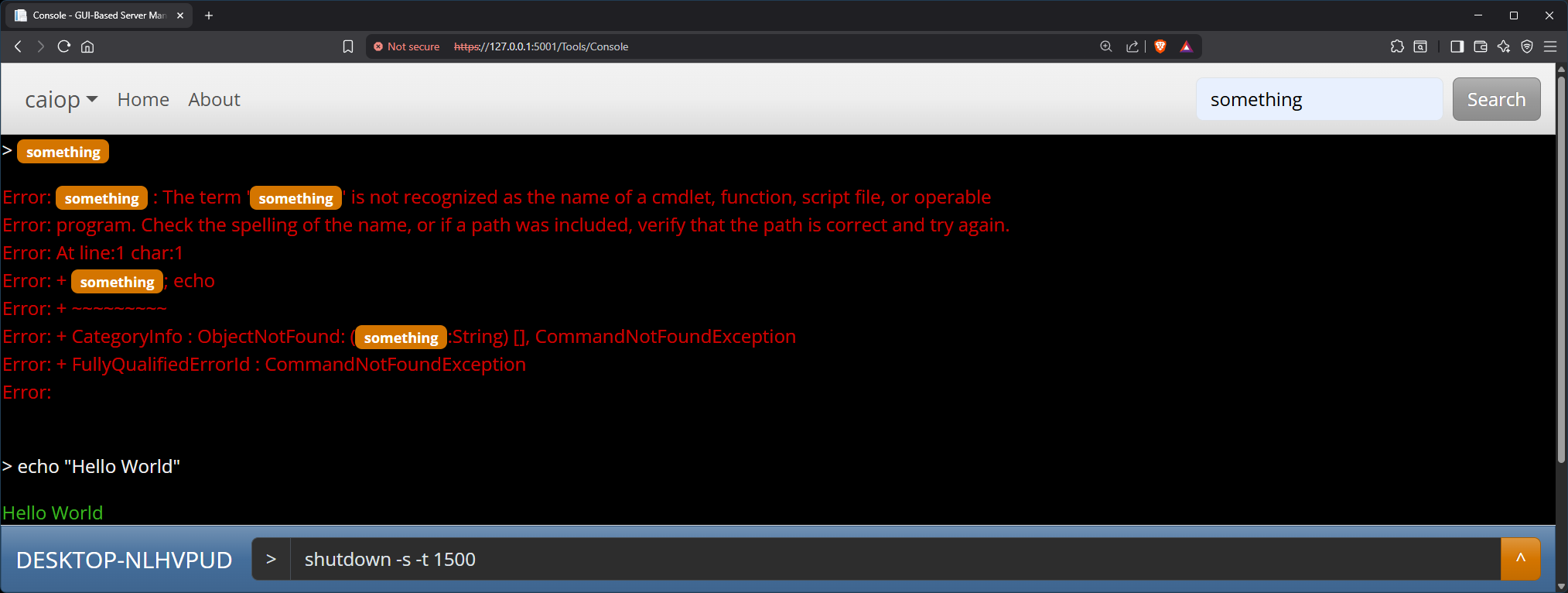 GUI-based-Server-Manager