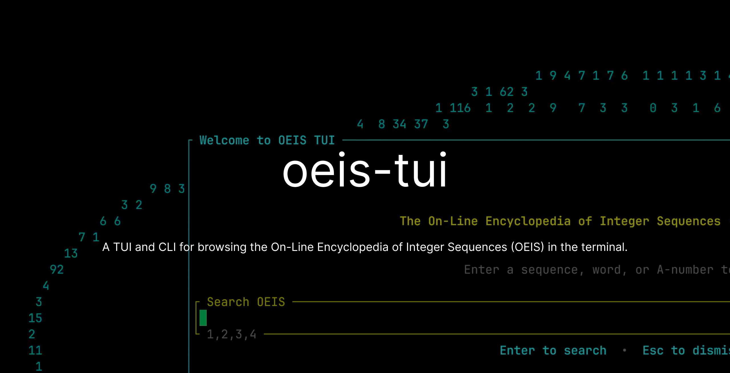 oeis-tui