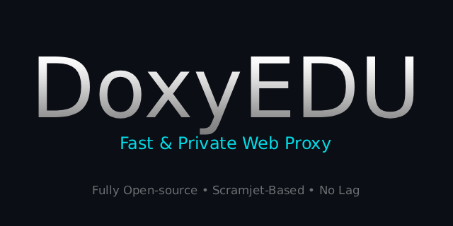 DoxyEdu-web-proxy