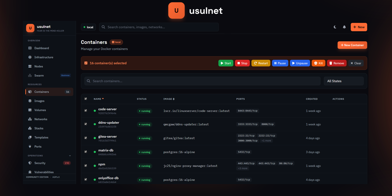 usulnet