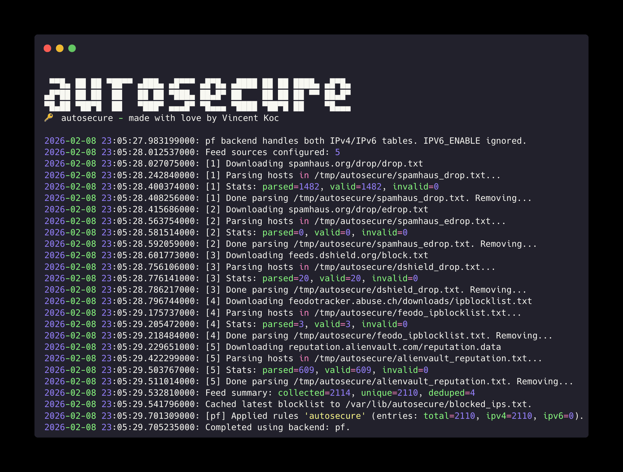autosecure