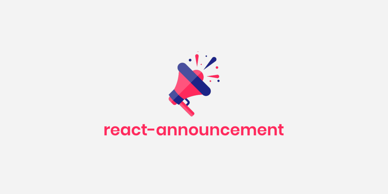 react-announcement