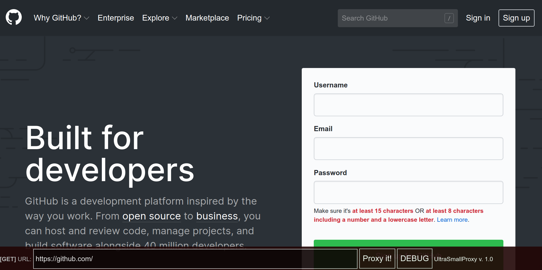 php-ultra-small-proxy