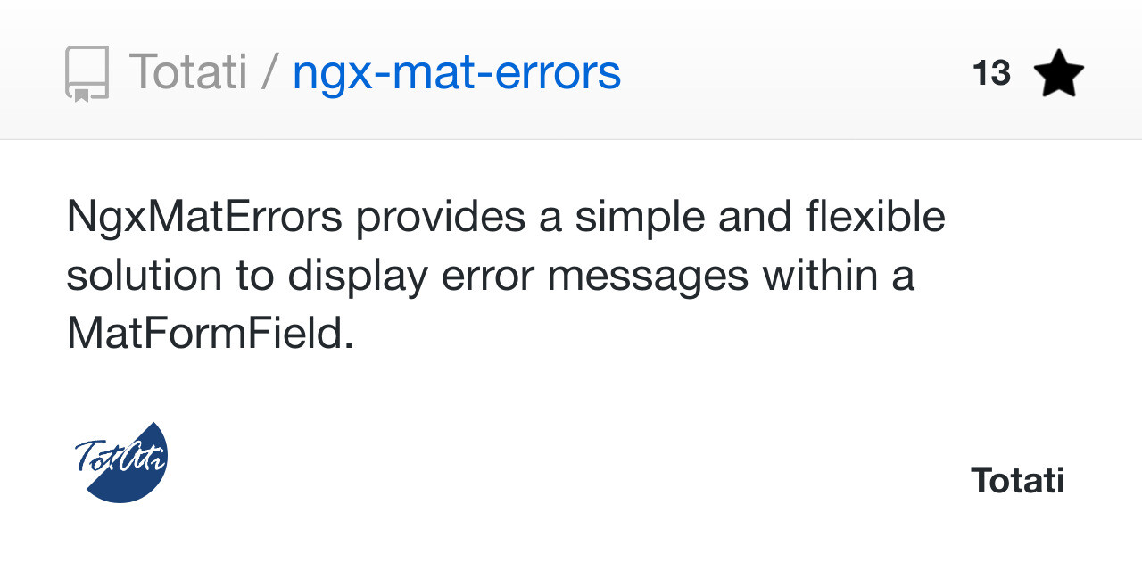 ngx-mat-errors