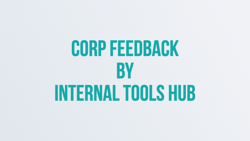 Corp-Feedback