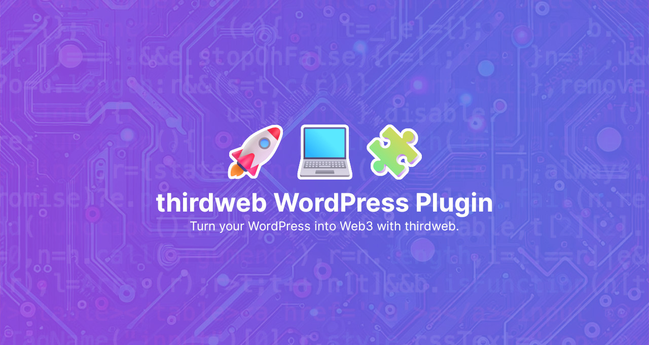 thirdweb-wp
