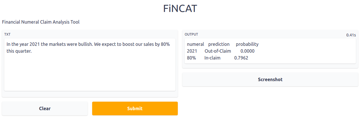 FiNCAT_Financial_Numeral_Claim_Analysis_Tool
