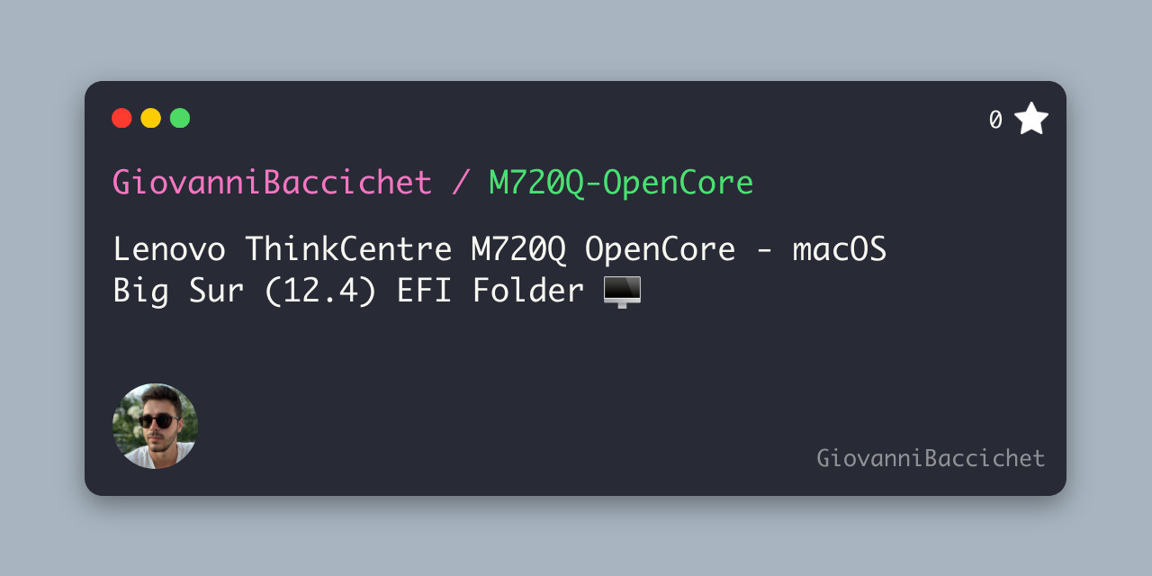 M720Q-OpenCore