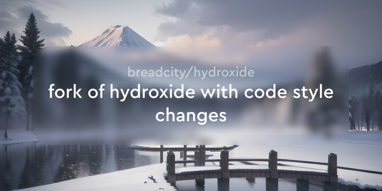 Hydroxide