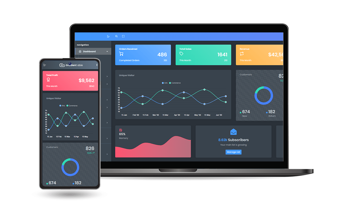 django-gradient-able-pro