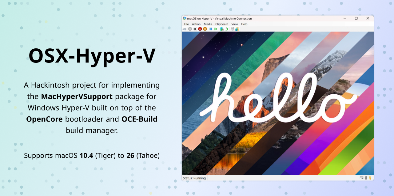 OSX-Hyper-V