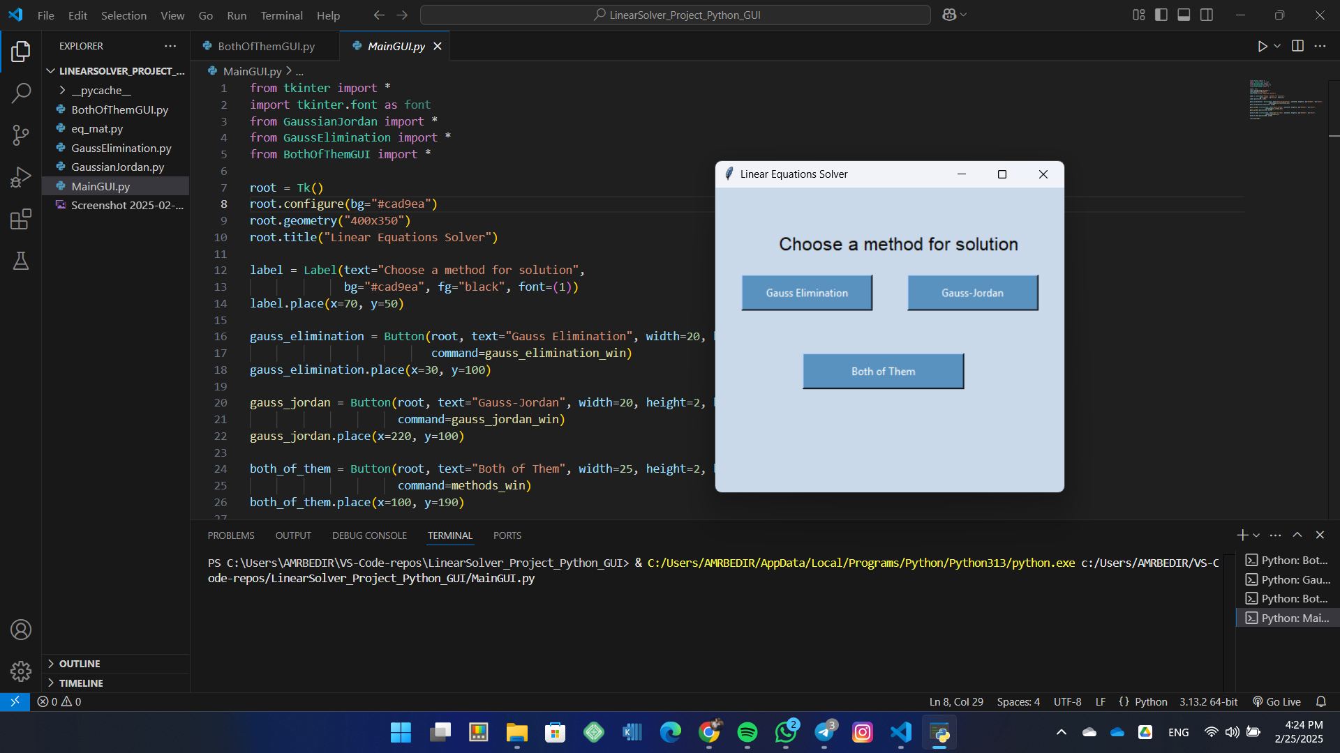 LinearSystemSolver