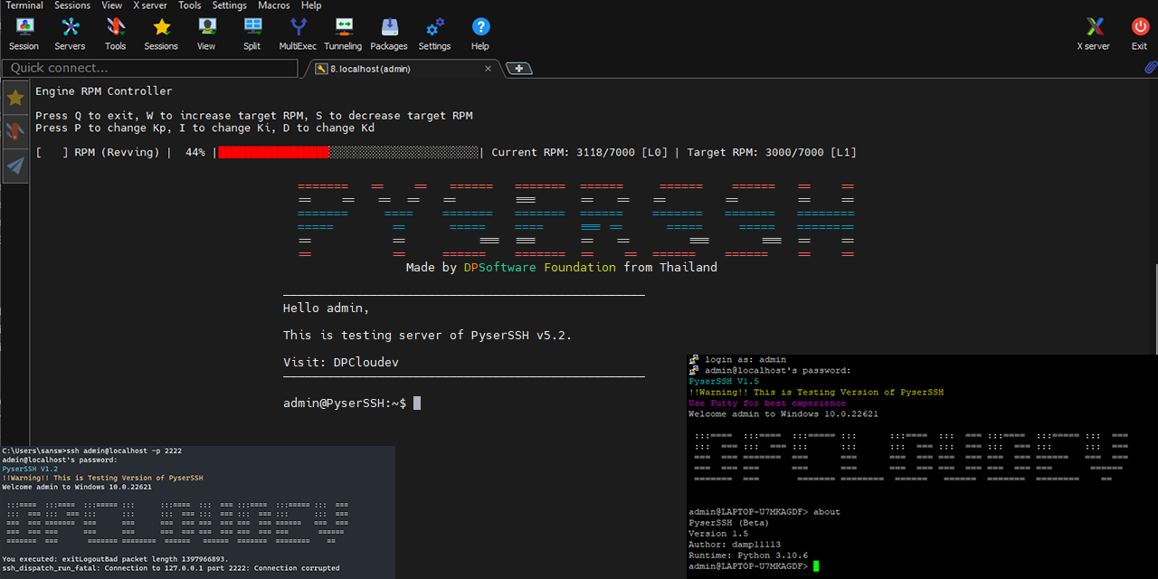 PyserSSH