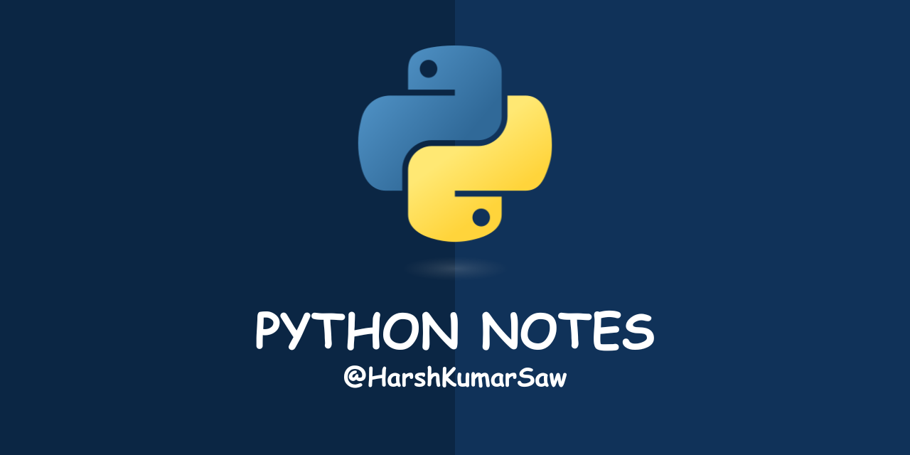 Python-Notes