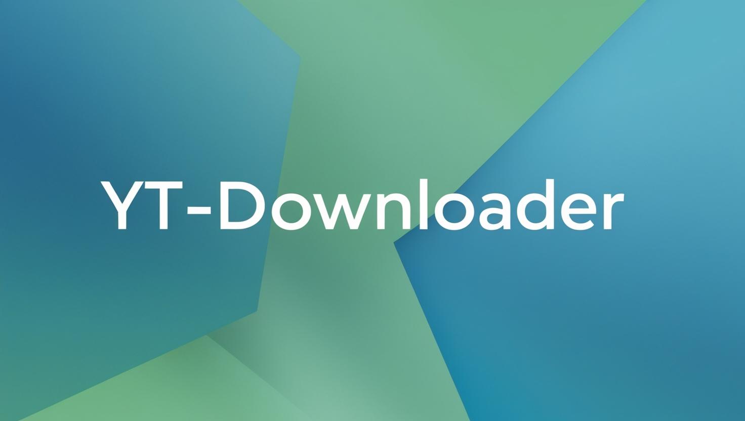 YT-Downloader