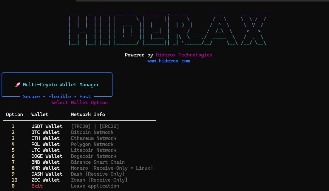 HideraX