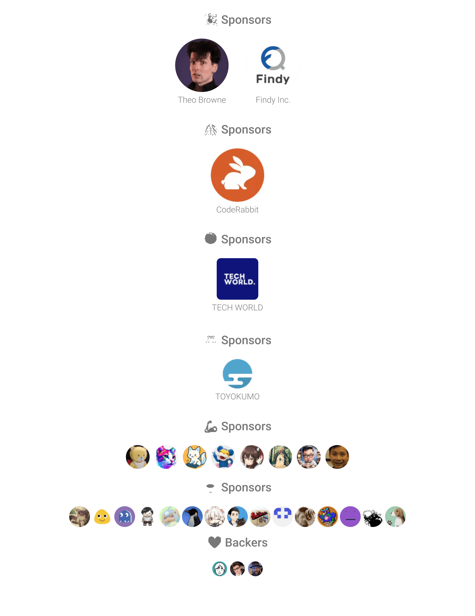 Sponsors