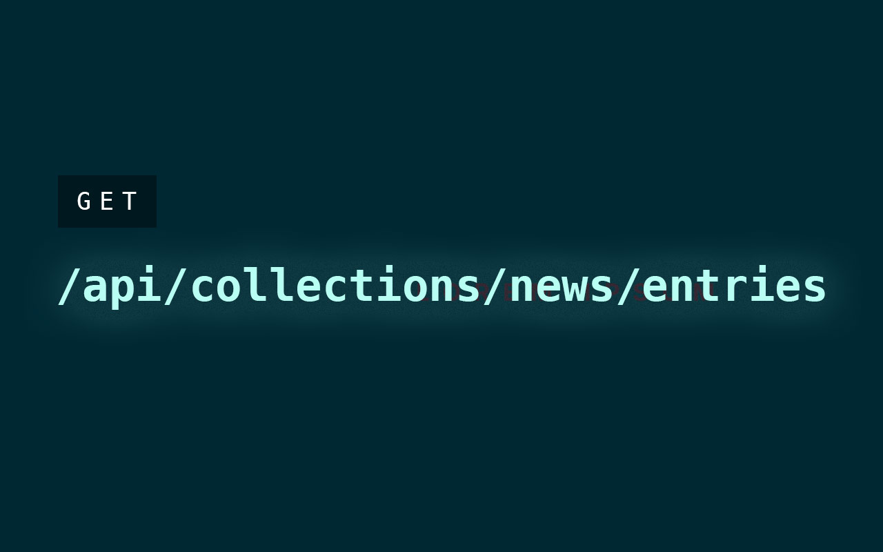A get request URL example.