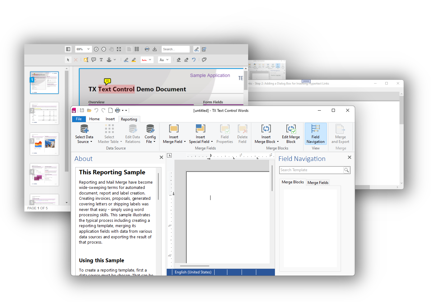 TX Text Control Samples