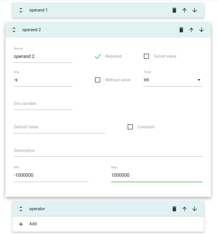 parameter-config