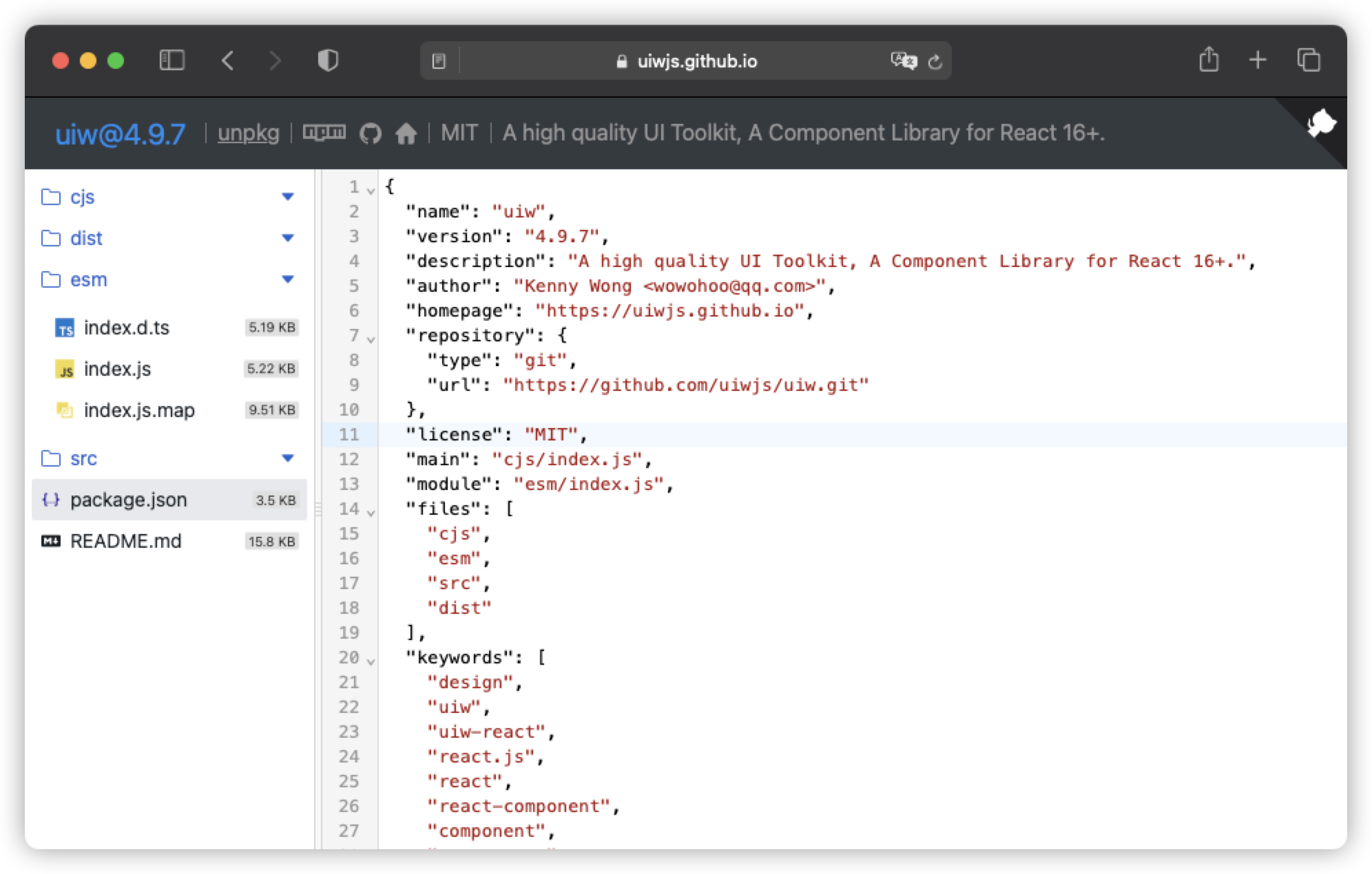 NPM UNPKG image